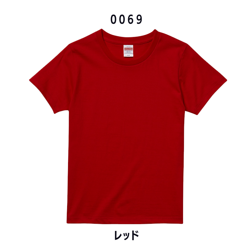 レディースS〜L左胸ロゴTシャツ